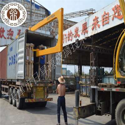 u shape glass loading and unloading attachment lifter machine for glass wooden case